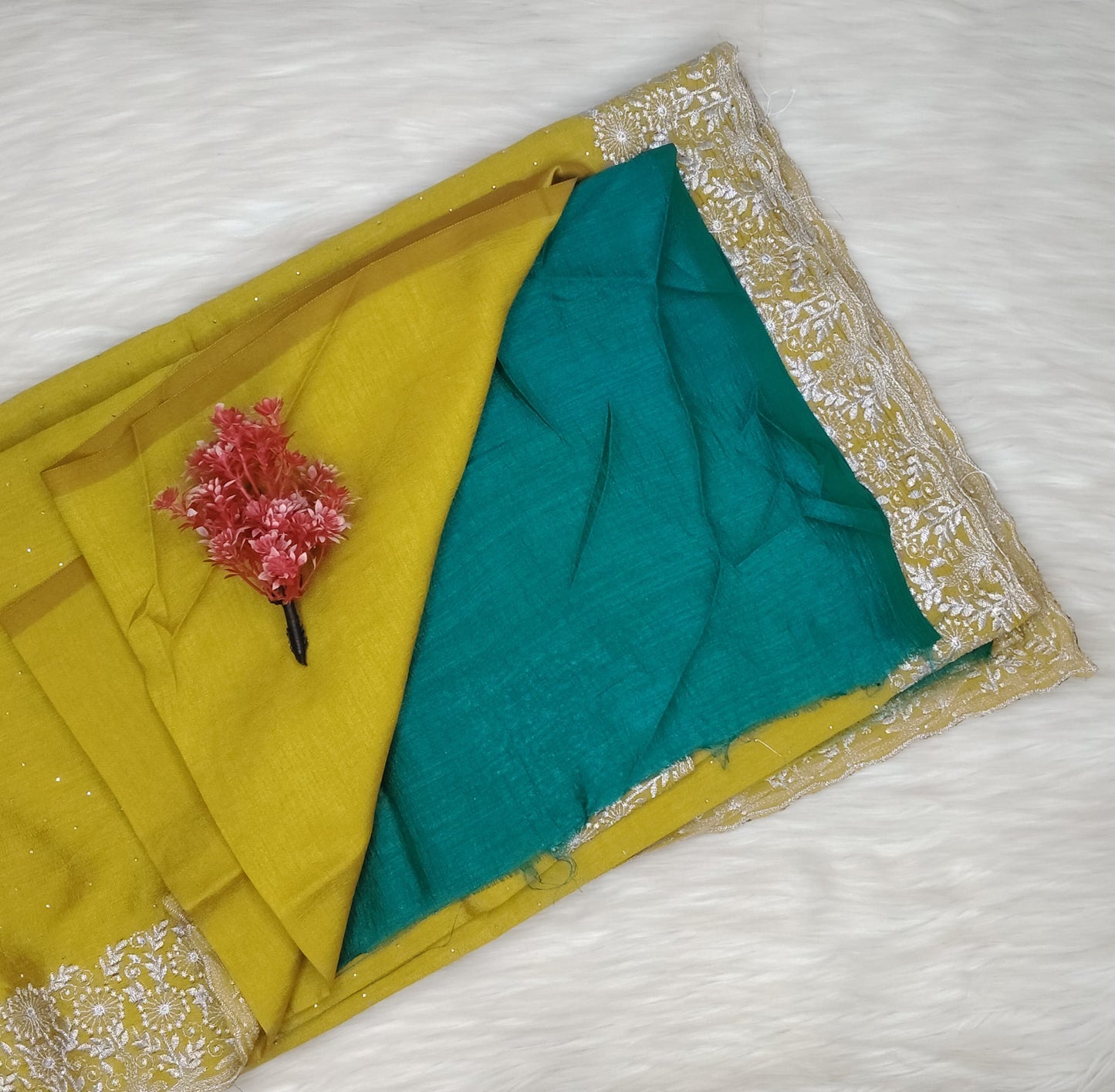 Fancy Work Saree | SSFS412