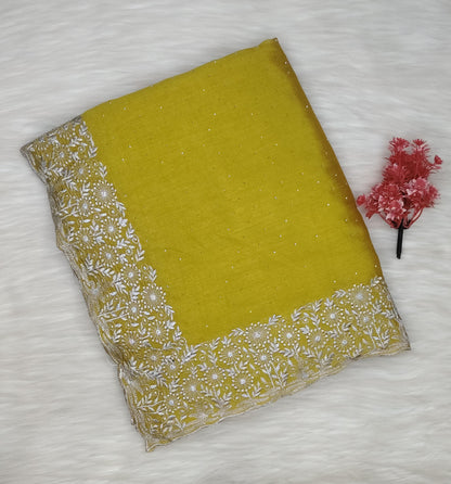 Fancy Work Saree | SSFS412