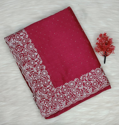 Fancy Work Saree | SSFS412