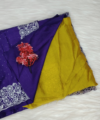 Fancy Work Saree | SSFS412