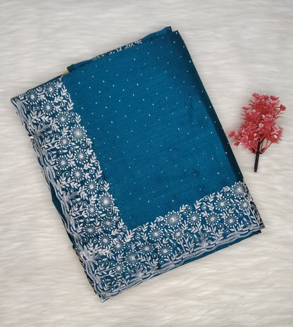 Fancy Work Saree | SSFS412