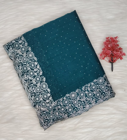 Fancy Work Saree | SSFS412