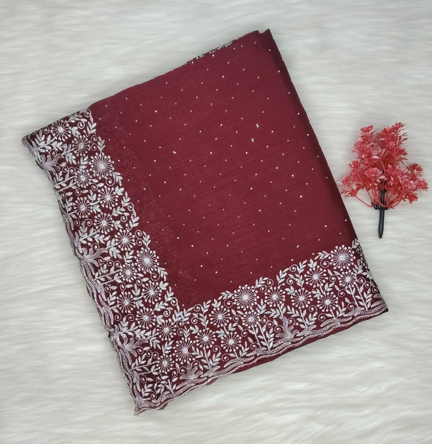 Fancy Work Saree | SSFS412