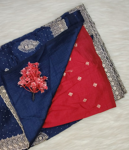Fancy Work Saree | SSFS412