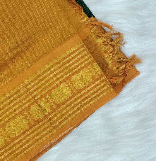 Soft Silk Korvai Cotton Saree | SSKC416