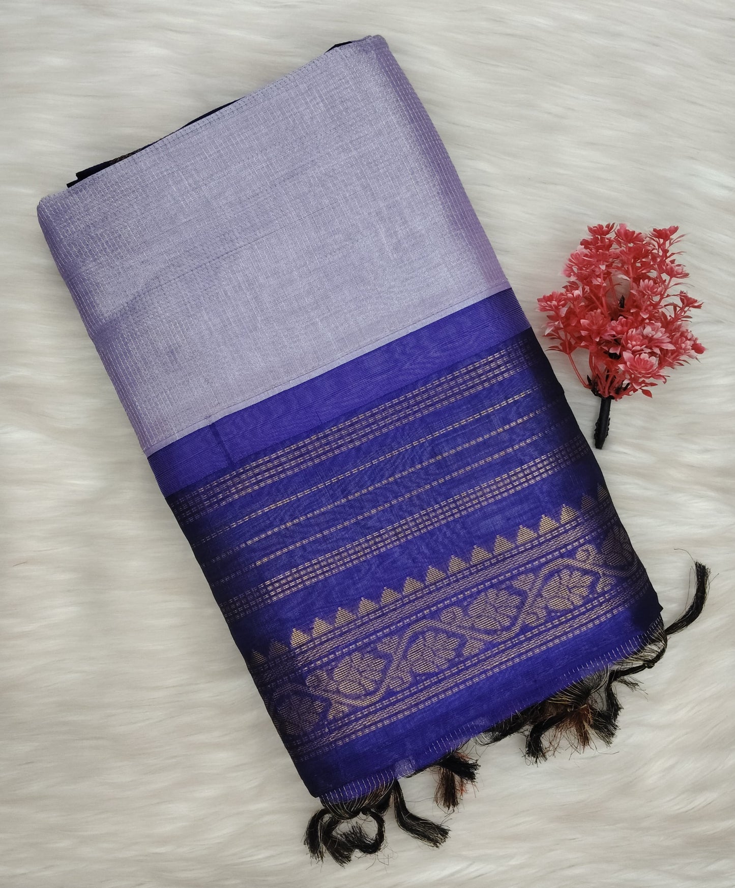 Soft Silk Korvai Cotton Saree | SSKC416