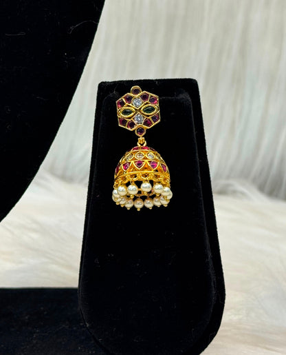 Meenakari Long Haram Necklace B10 | SSML051