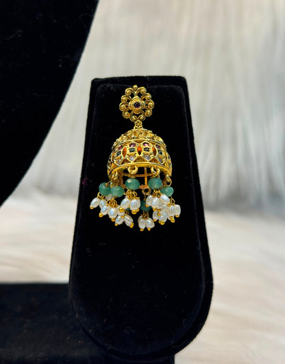 Mayura Peacock Temple Necklace B10 | SSMP75