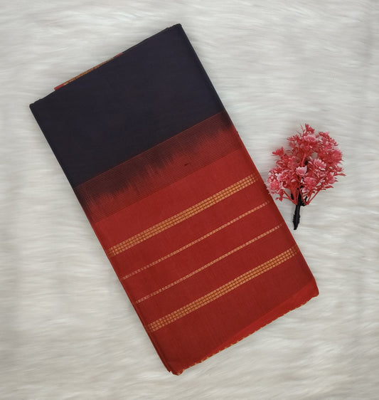 Zari Silk Cotton Saree | SSZC416