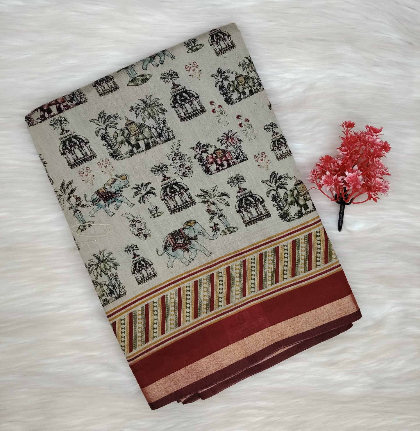 Mangalagiri Mix Cotton Saree | SSMC417