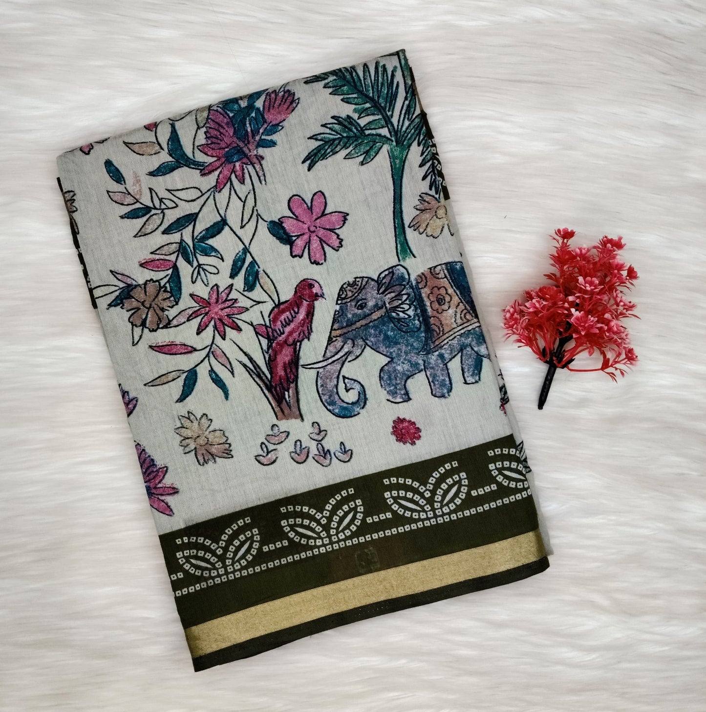 Mangalagiri Mix Cotton Saree | SSMC417