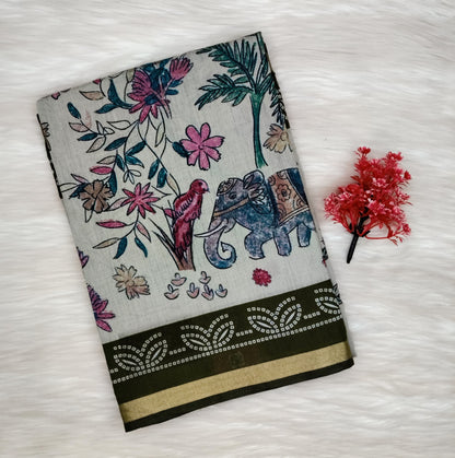 Mangalagiri Mix Cotton Saree | SSMC417