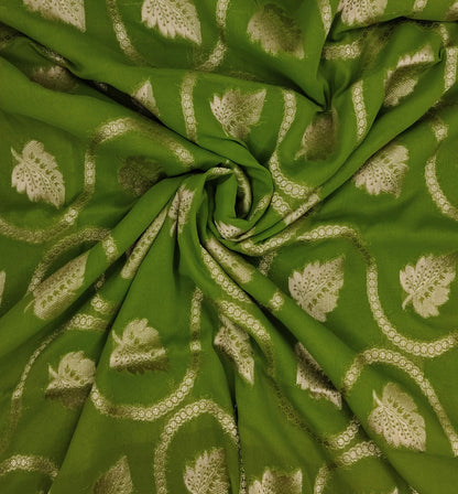 Georgette Contrast Saree | SSGS422