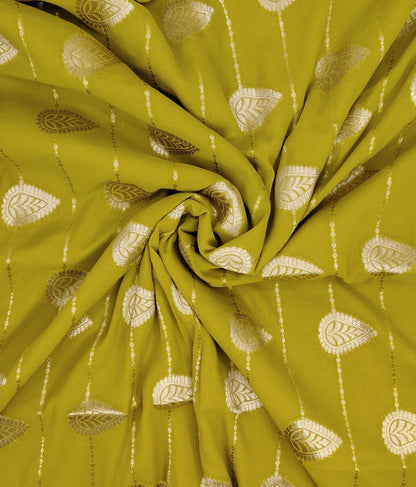Georgette Contrast Saree | SSGS422