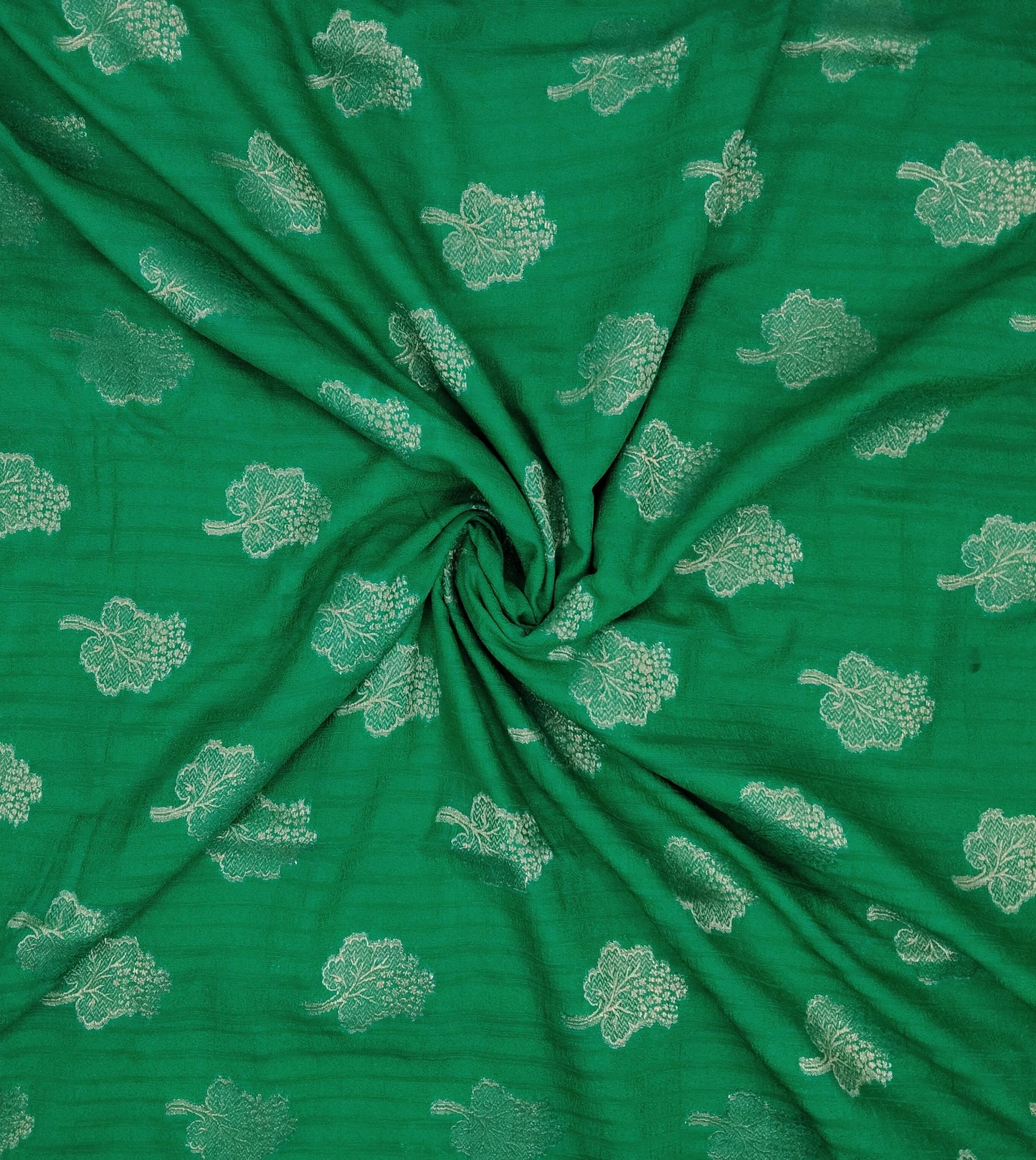 Grape Georgette Contrast Saree | SSGG424
