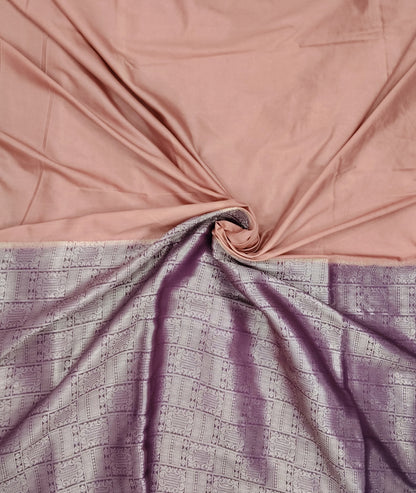 Ajrak Print Silk Saree | SSAP426