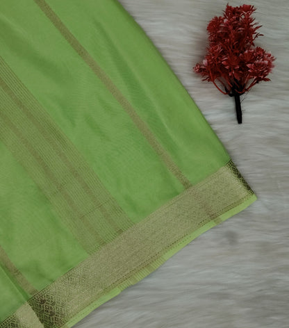 Ajrak Print Silk Saree | SSAP426