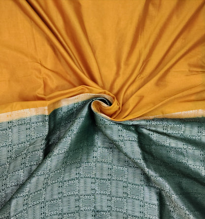 Ajrak Print Silk Saree | SSAP426