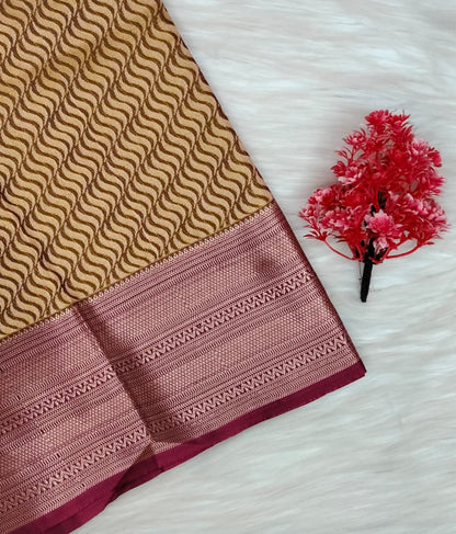 Semi Silk Saree | SSSS431