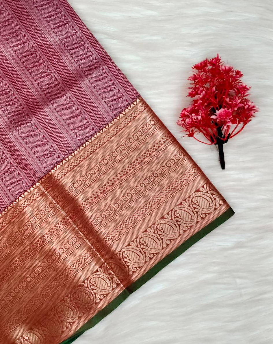 Semi Silk Saree | SSSS431