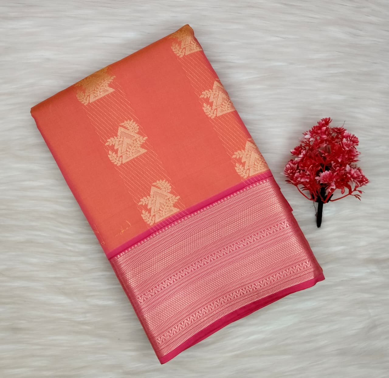 Semi Silk Saree | SSSS431