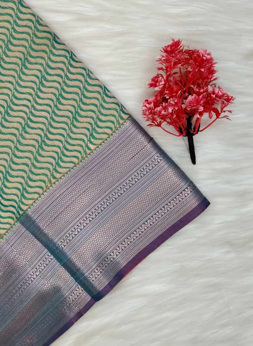 Semi Silk Saree | SSSS431