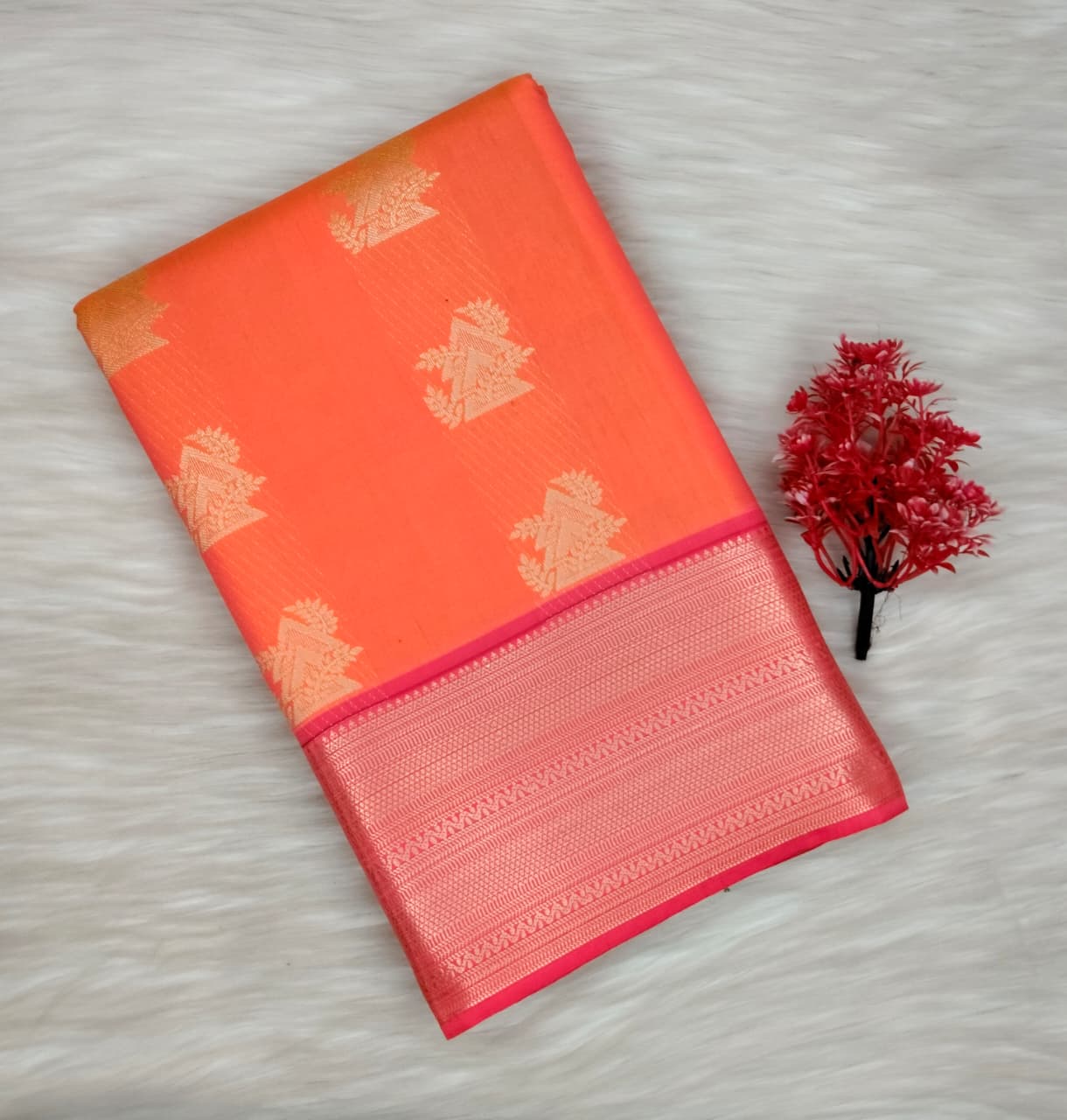 Semi Silk Saree | SSSS431