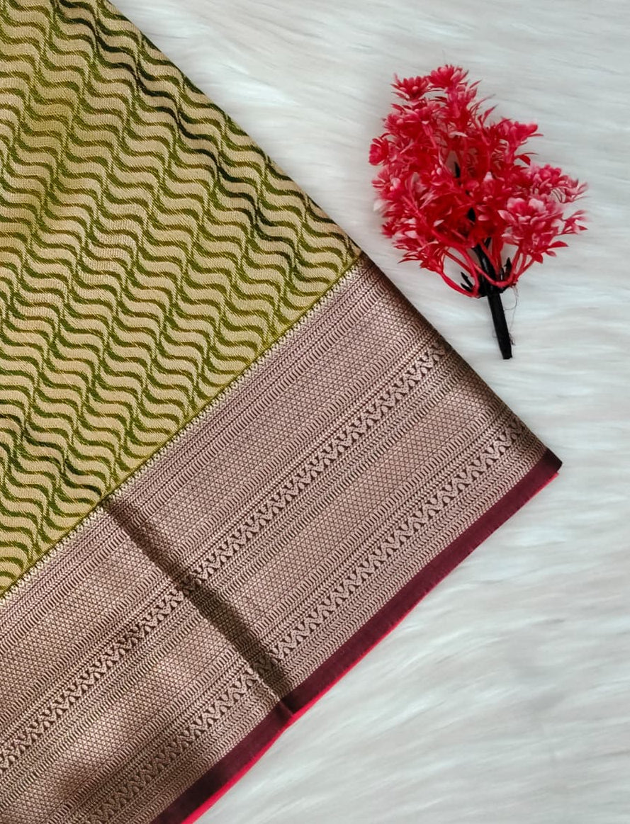 Semi Silk Saree | SSSS431