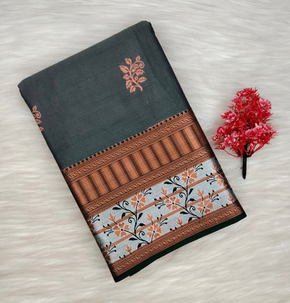 Semi Silk Saree | SSSS431