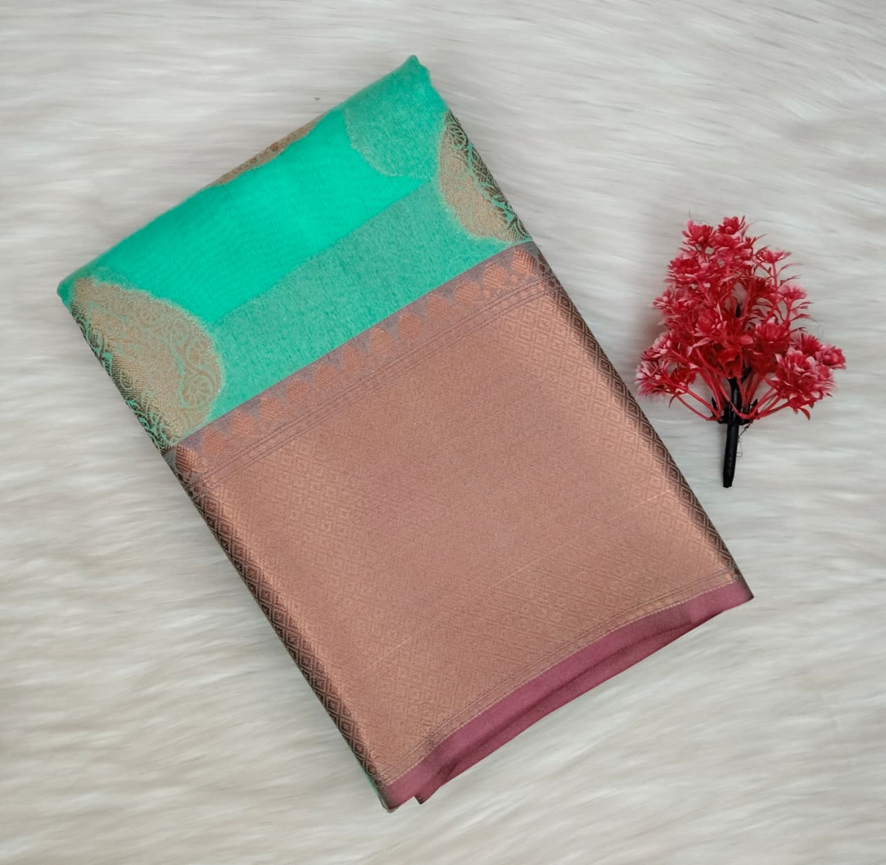 Semi Silk Saree | SSSS431