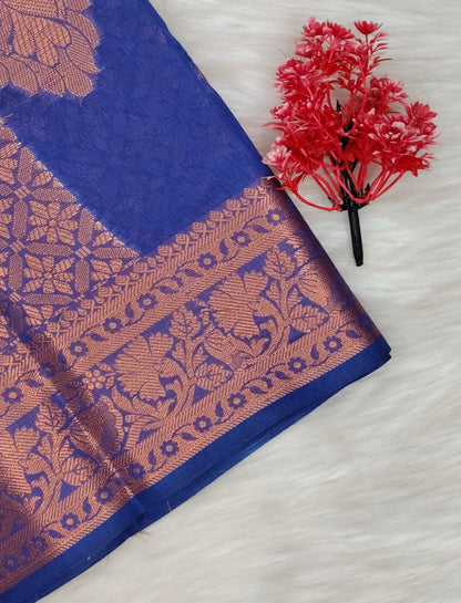 Semi Silk Saree | SSSS431