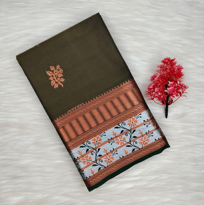 Semi Silk Saree | SSSS431
