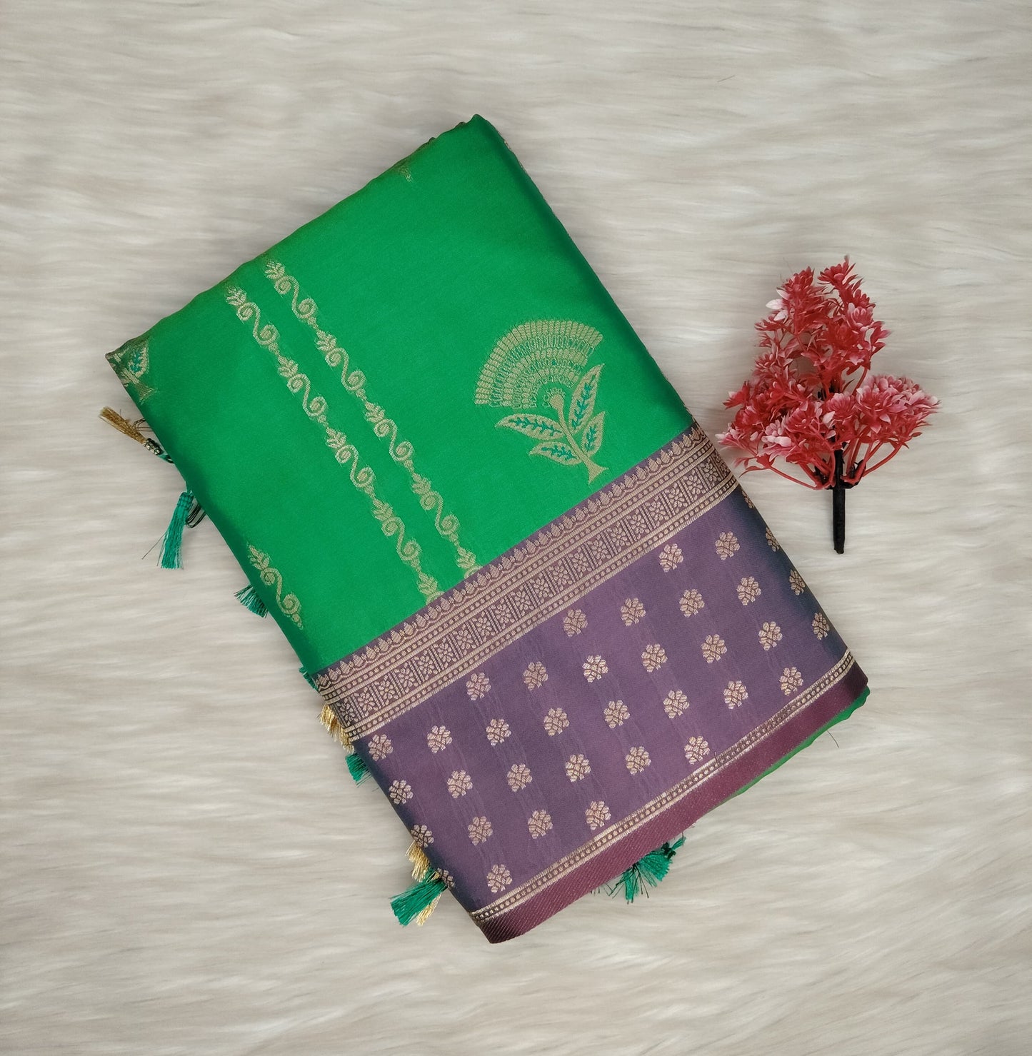 Semi Silk Soft Saree | SSSS432