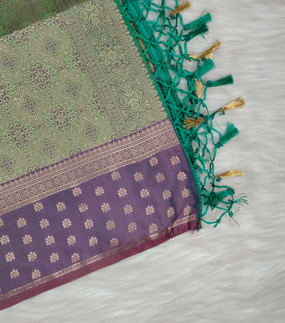 Semi Silk Soft Saree | SSSS432
