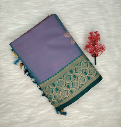 Semi Silk Soft Saree | SSSS432