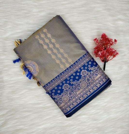 Semi Silk Soft Saree | SSSS432