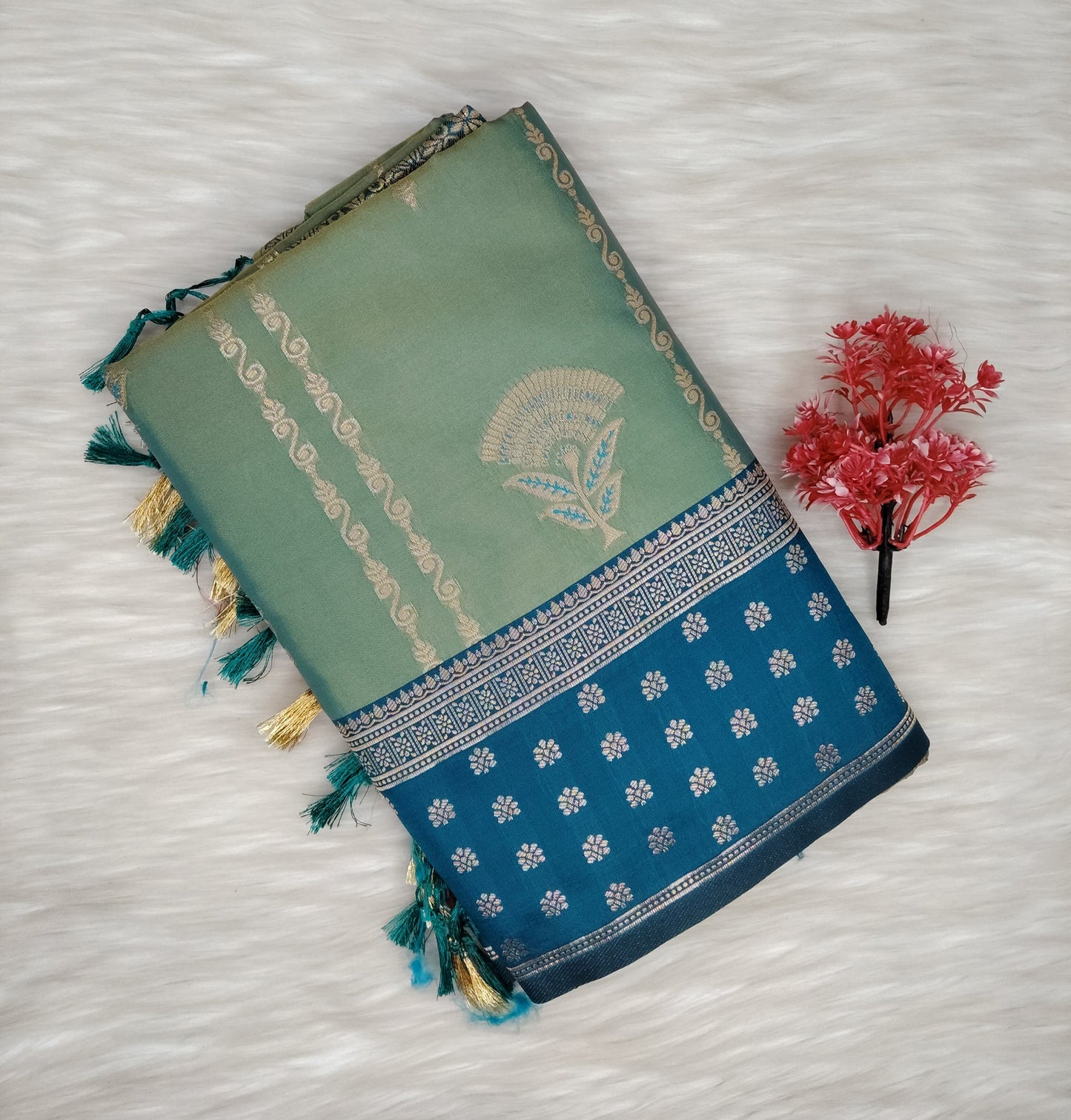 Semi Silk Soft Saree | SSSS432