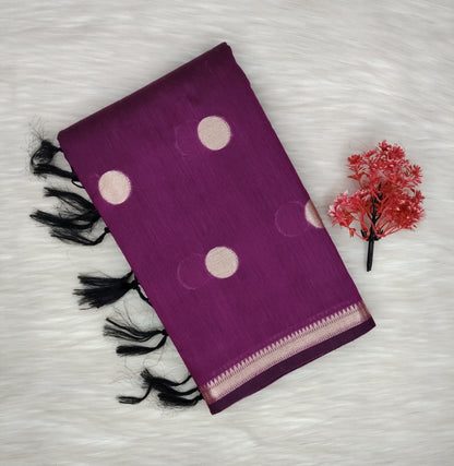 Mul Cotton Designer Saree | SSMC437
