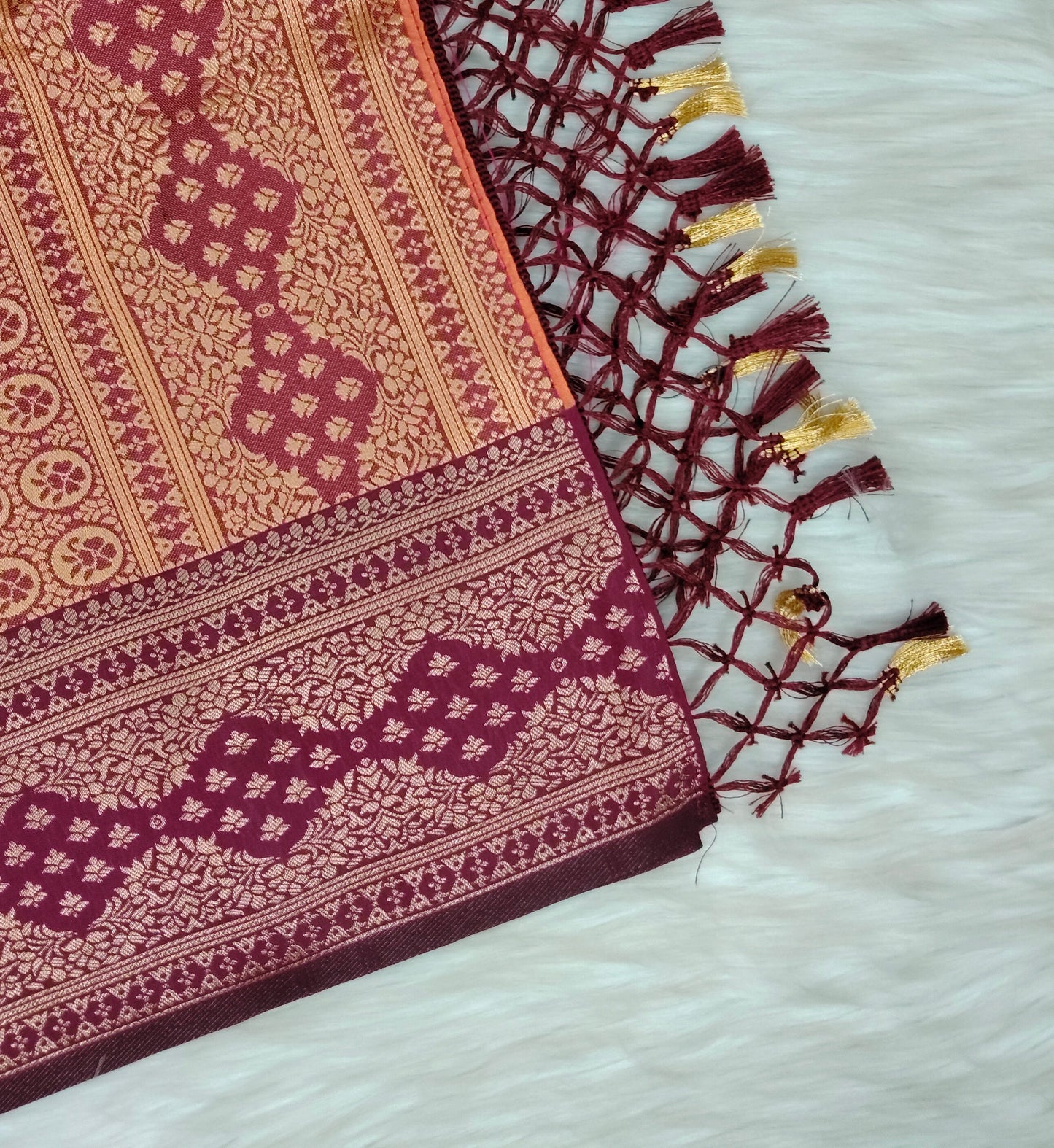 Semi Silk Soft Saree | SSSS432