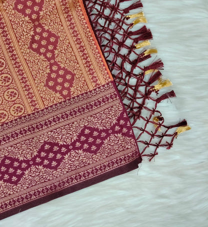 Semi Silk Soft Saree | SSSS432