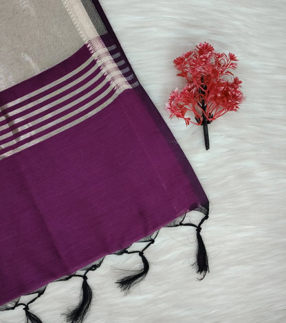 Mul Cotton Designer Saree | SSMC437