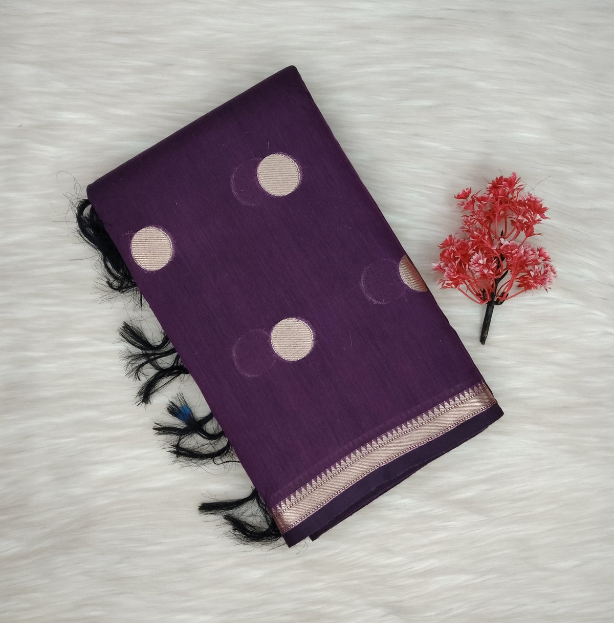 Mul Cotton Designer Saree | SSMC437