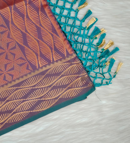 Semi Silk Soft Saree | SSSS432