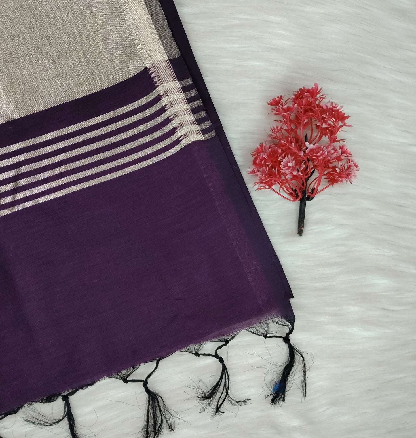 Mul Cotton Designer Saree | SSMC437