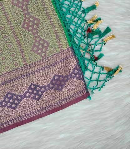 Semi Silk Soft Saree | SSSS432