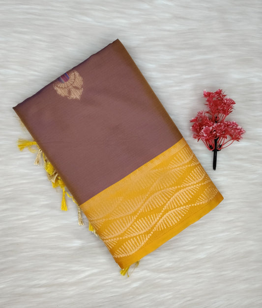 Semi Silk Soft Saree | SSSS432