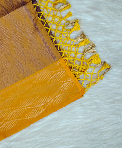 Semi Silk Soft Saree | SSSS432
