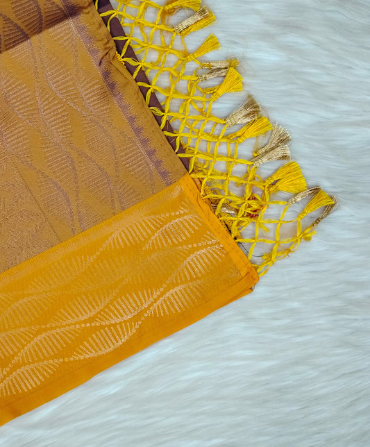 Semi Silk Soft Saree | SSSS432