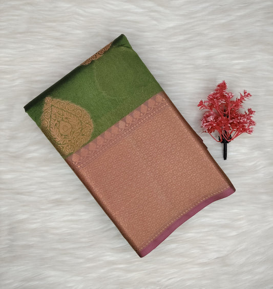 Semi Silk With Buttas Saree | SSSB434