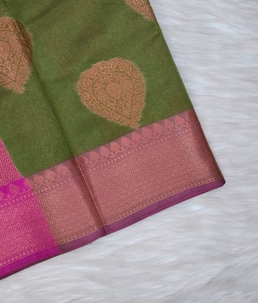 Semi Silk With Buttas Saree | SSSB434